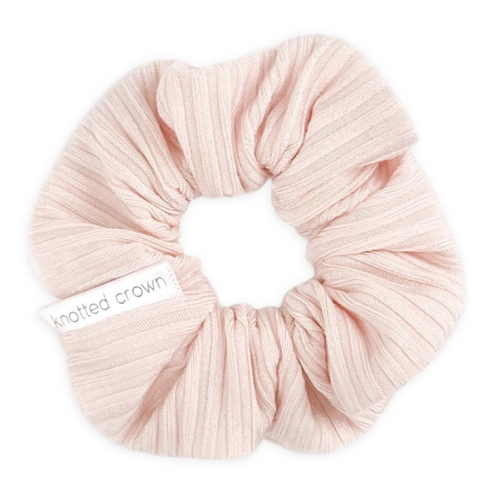 rose quartz | mini scrunchie