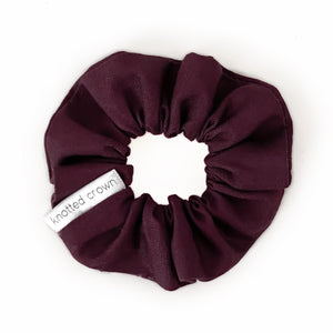 mahogany | mini scrunchie