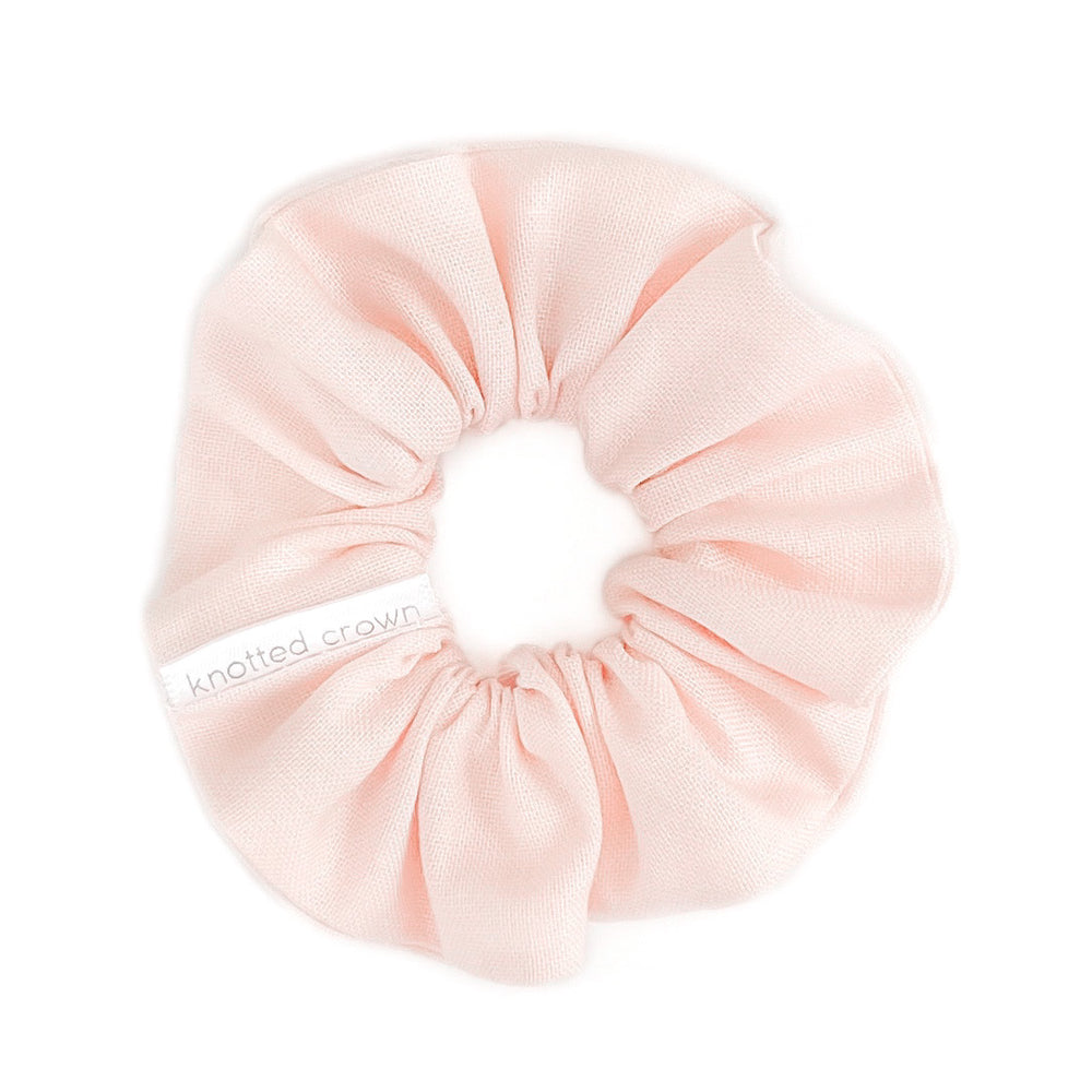 blush | mini scrunchie
